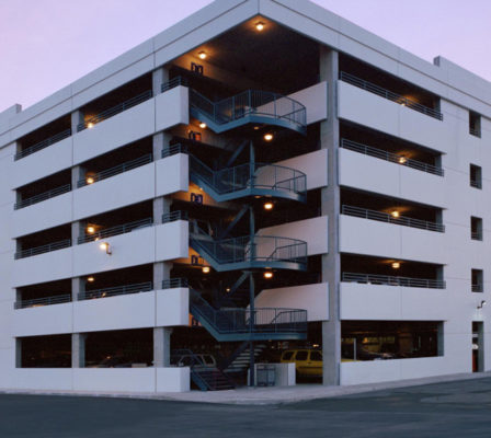 Spokane International Airport Parking Garage