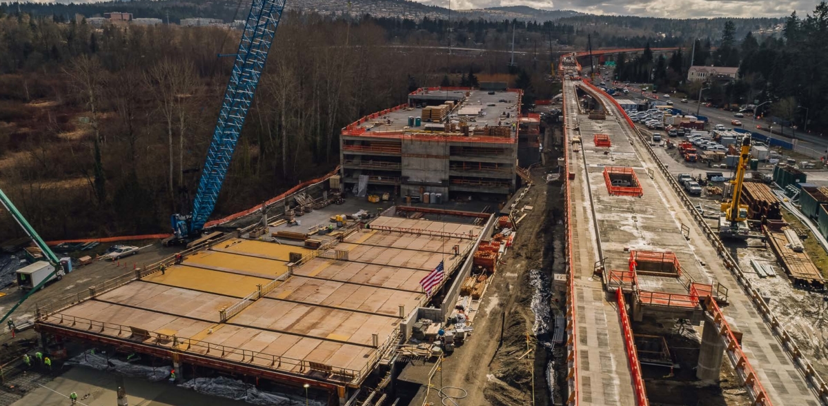 Sound Transit E320 Parking Garage and Station 7